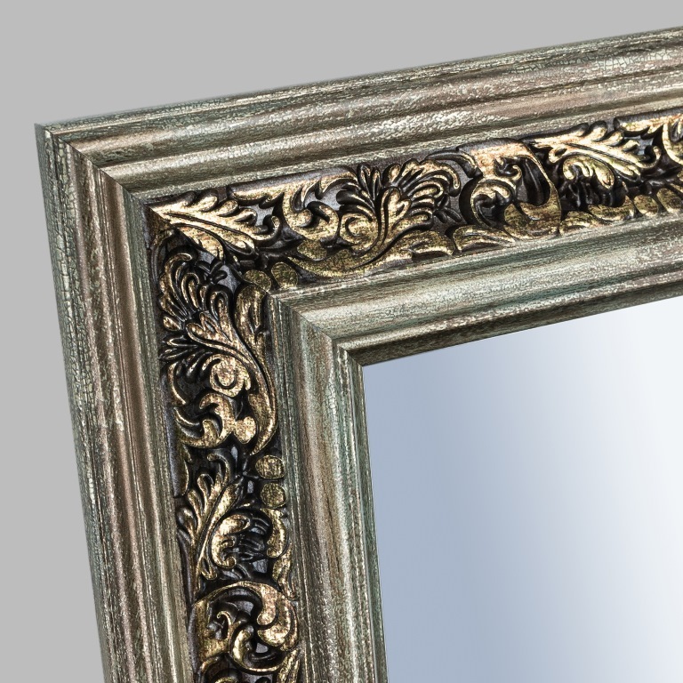 Зеркало в багете "Версаль". Размер 600х800мм. ("патина")
