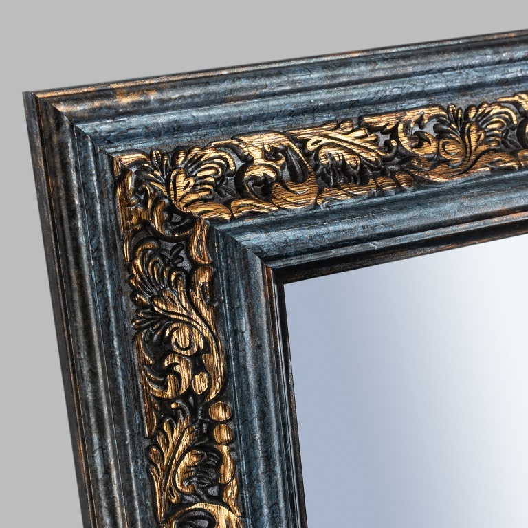 Зеркало в багете "Версаль". Размер 600х800мм. ("бронза")